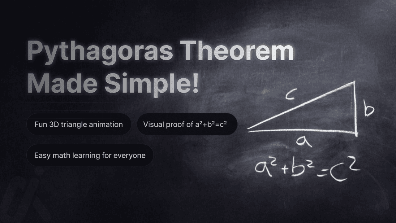 Pythagoras Theorem Made Simple!