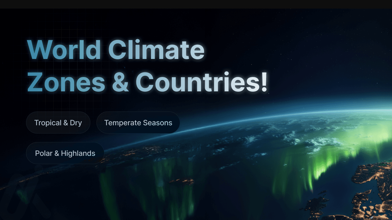 World Climate Zones & Countries!
